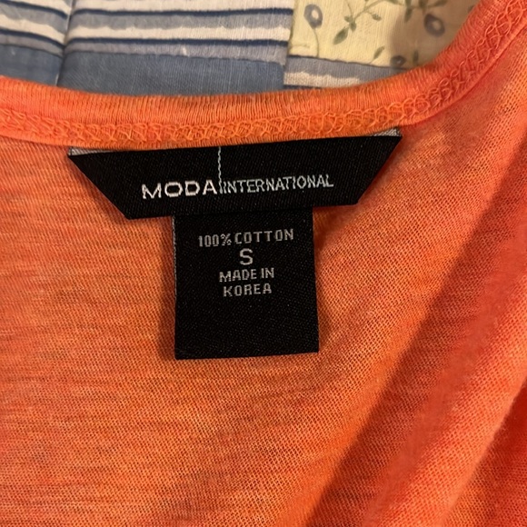 Vintage Moda international crop top tank top combo size small - Picture 9 of 11